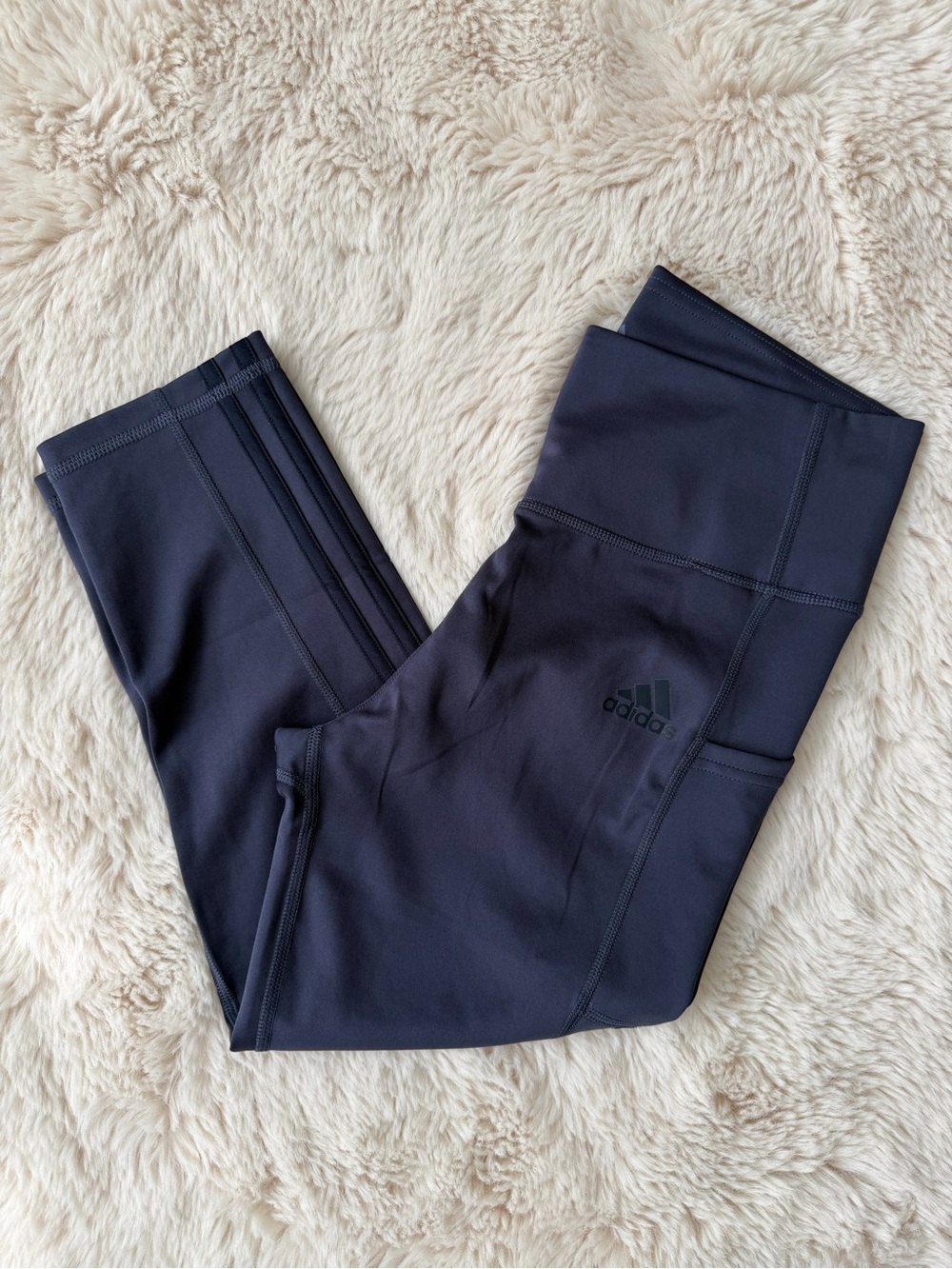 Women’s Aeroready Navy Athletic Leggings